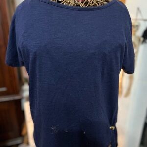 Women's Navy Blue Top- Michael Kors